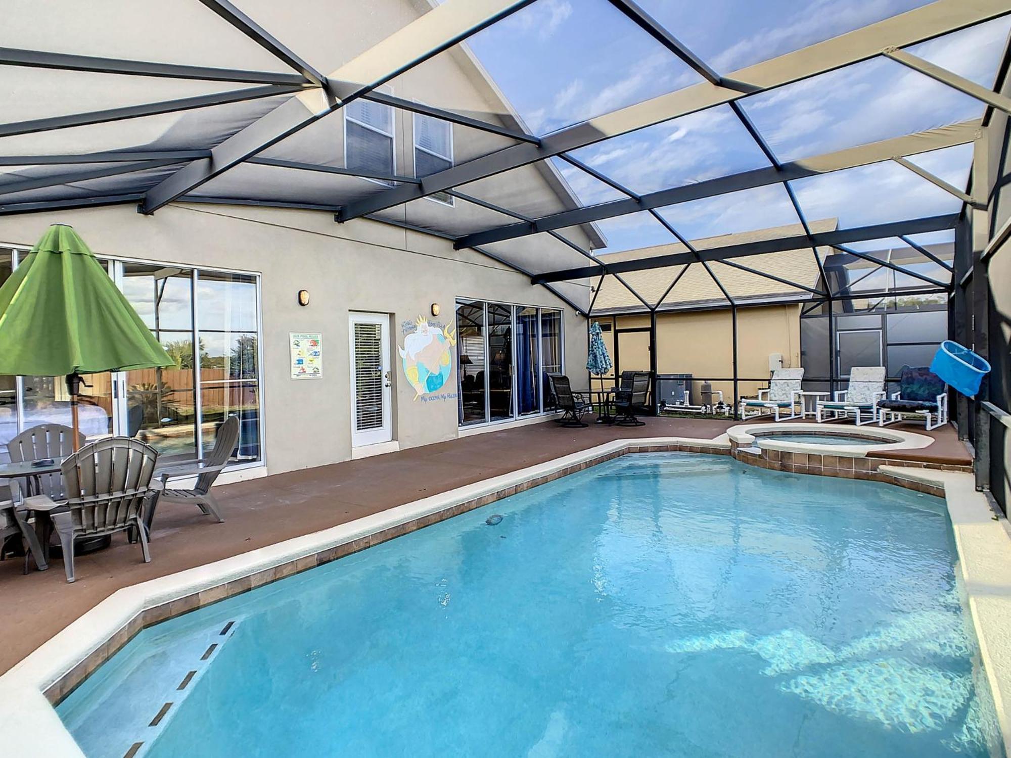Triton Vacation Pool Home Near Disney Orlando Kültér fotó